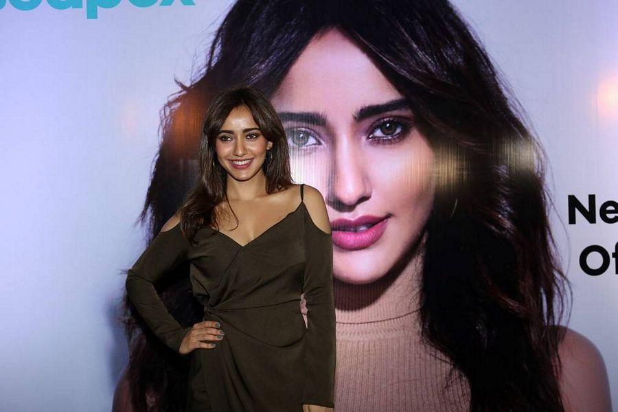 Neha Sharma Stills At Mobile App Launch