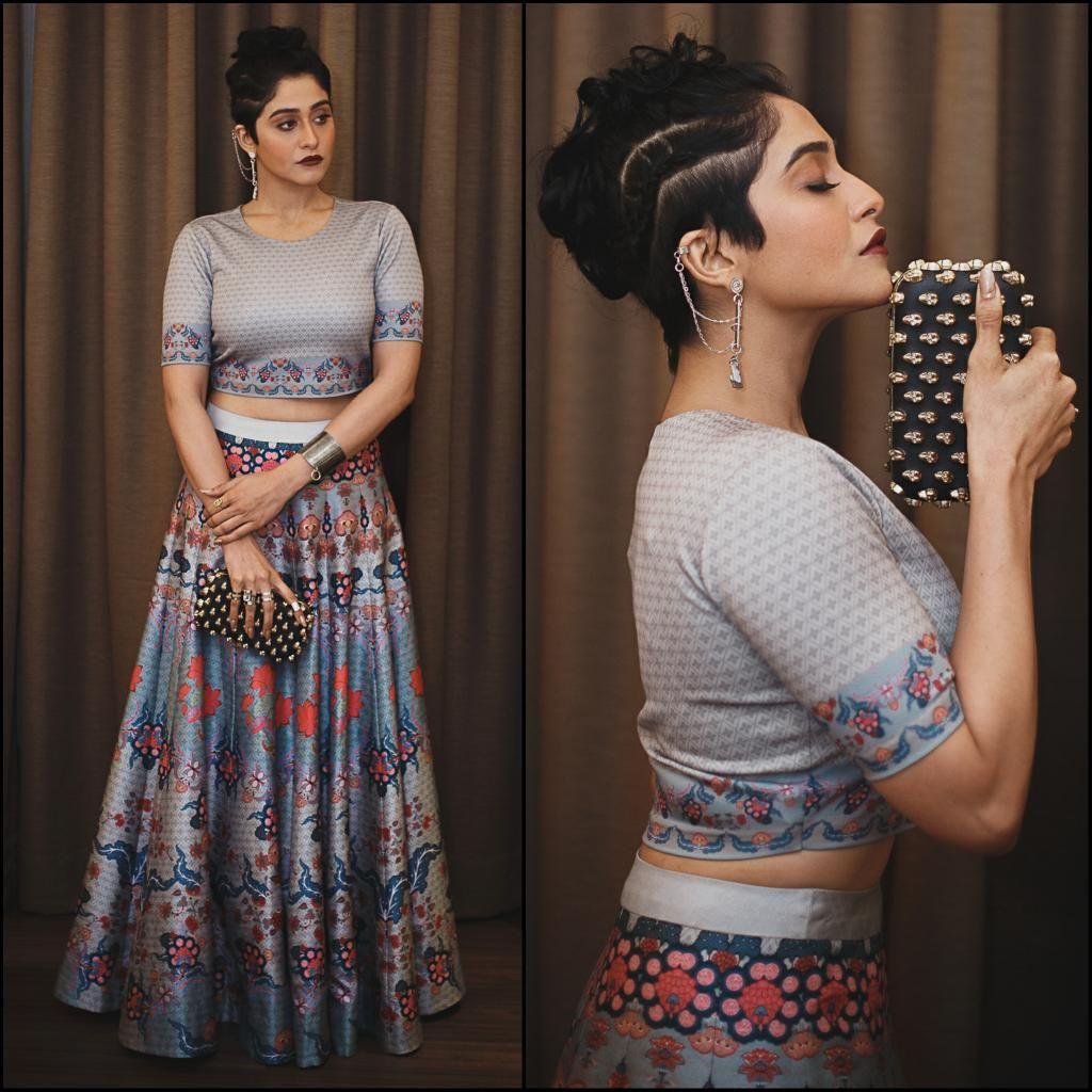 New look of Regina Cassandhra for Provoke Awards in Chennai Photos