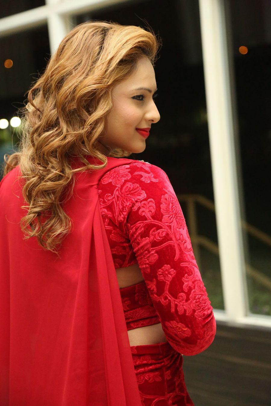 Nikesha Patel Stills At Araku Road Lo Audio Launch