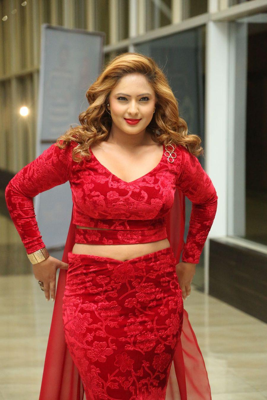 Nikesha Patel Stills At Araku Road Lo Audio Launch