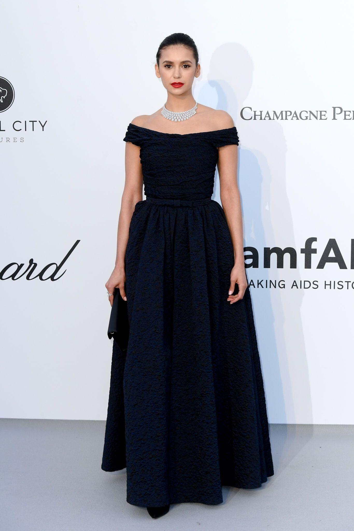 Nina Dobrev at Cannes Gala