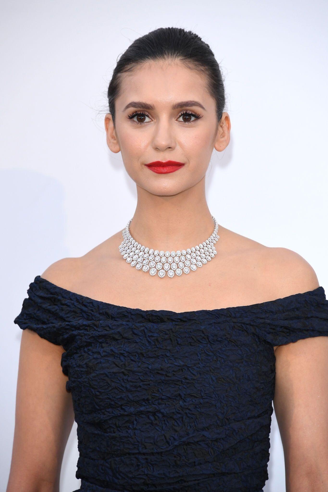 Nina Dobrev at Cannes Gala