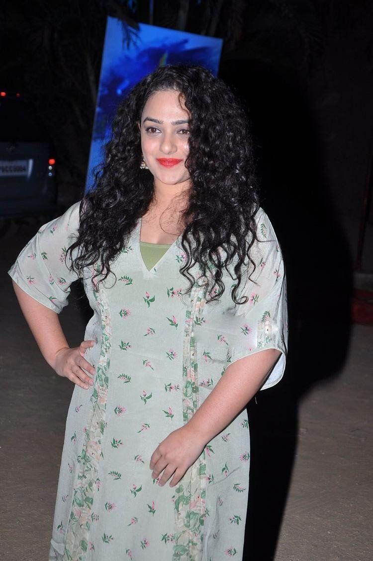 Nithya Menen at Awe Pre Release Event Photos