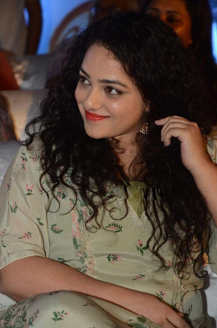 Nithya Menen at Awe Pre Release Event Photos