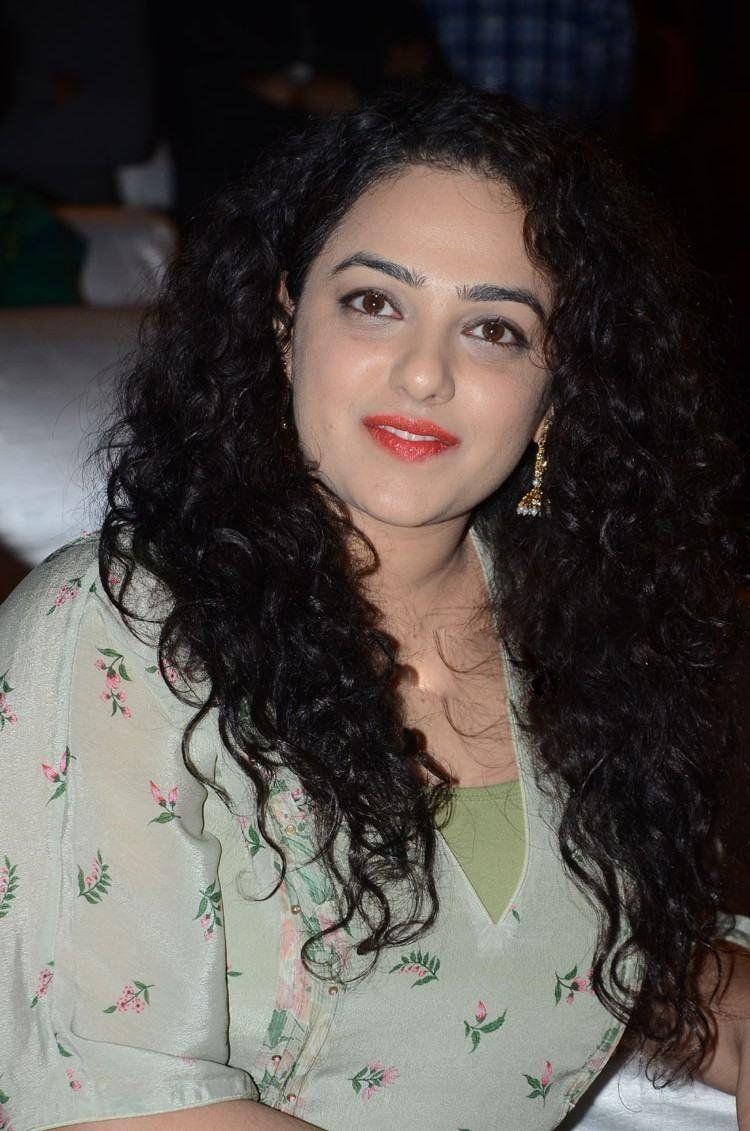 Nithya Menen at Awe Pre Release Event Photos