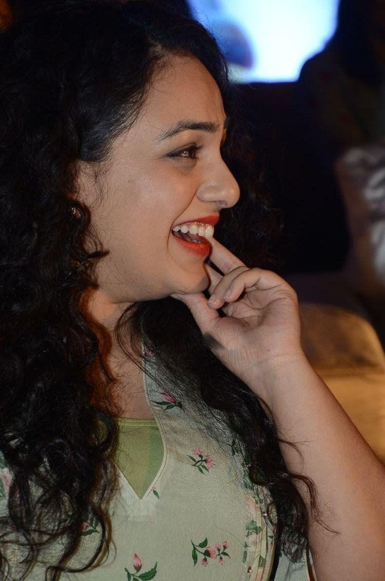 Nithya Menen at Awe Pre Release Event Photos