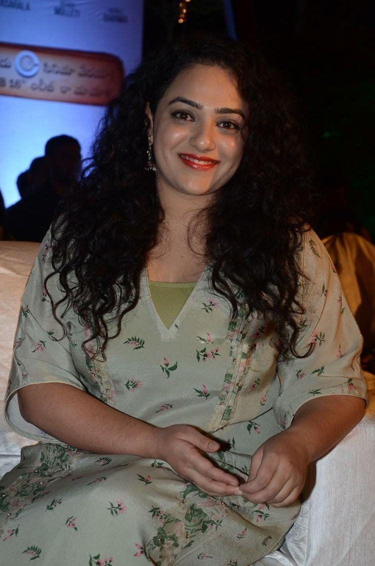 Nithya Menen at Awe Pre Release Event Photos