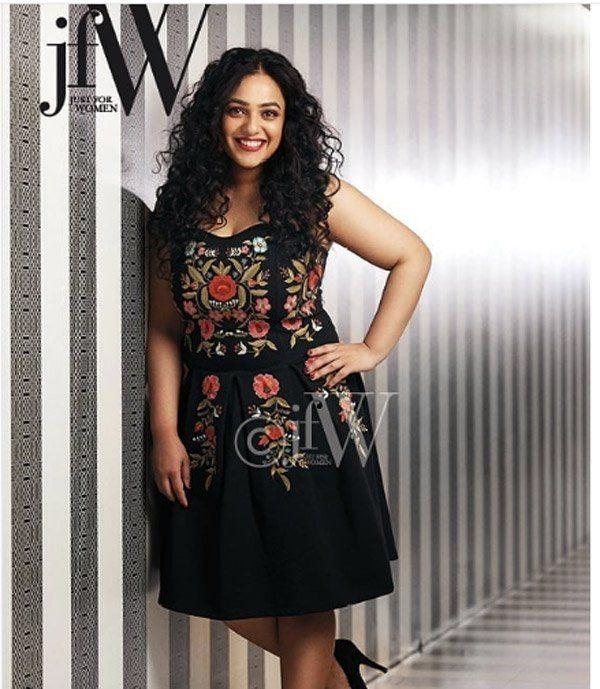 Nithya Menon poses for JFW magazine Photoshoot Stills