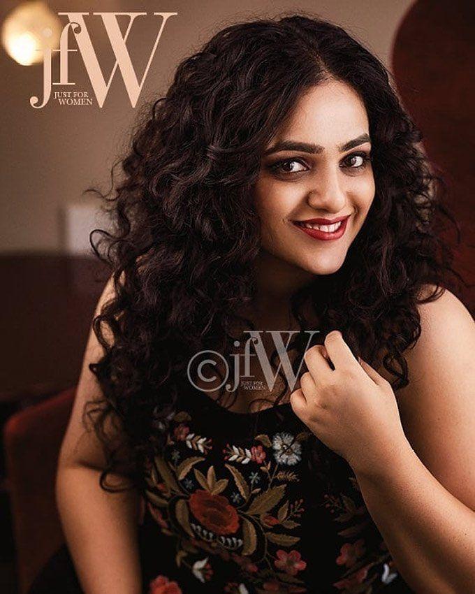 Nithya Menon poses for JFW magazine Photoshoot Stills