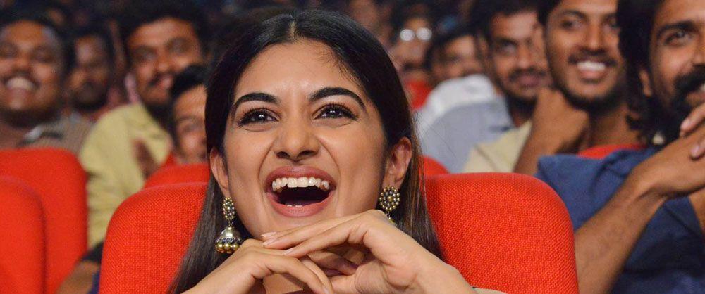 Niveda Thomas Stills at Jai Lava Kusa Pre Release Event