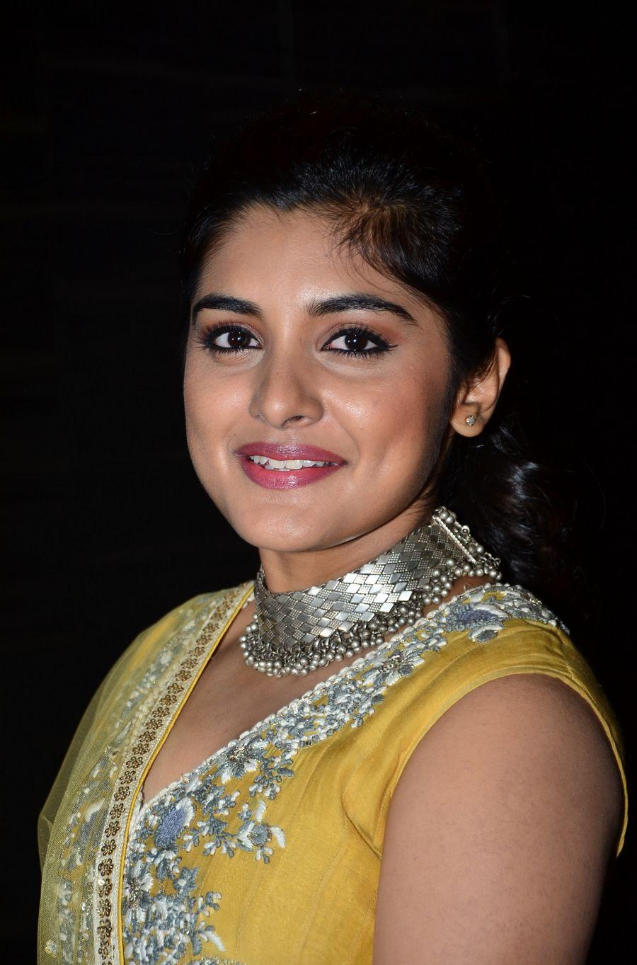 Niveda Thomas Stills at Ninnu Kori Movie Pre Release Function