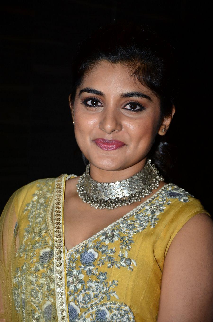 Niveda Thomas Stills at Ninnu Kori Movie Pre Release Function