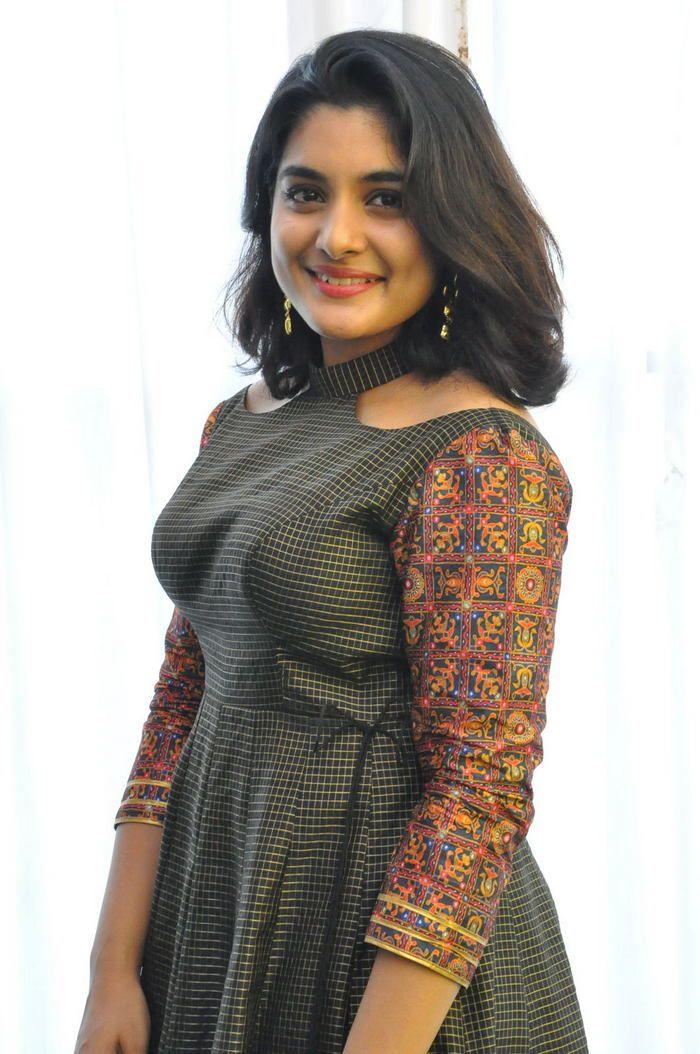 Niveda Thomas looks elegant at her upcoming film launch Photos