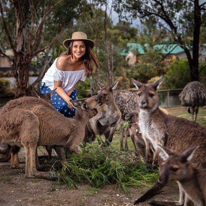 Parineeti Chopra Enjoying Her Vacation Trip To Australia
