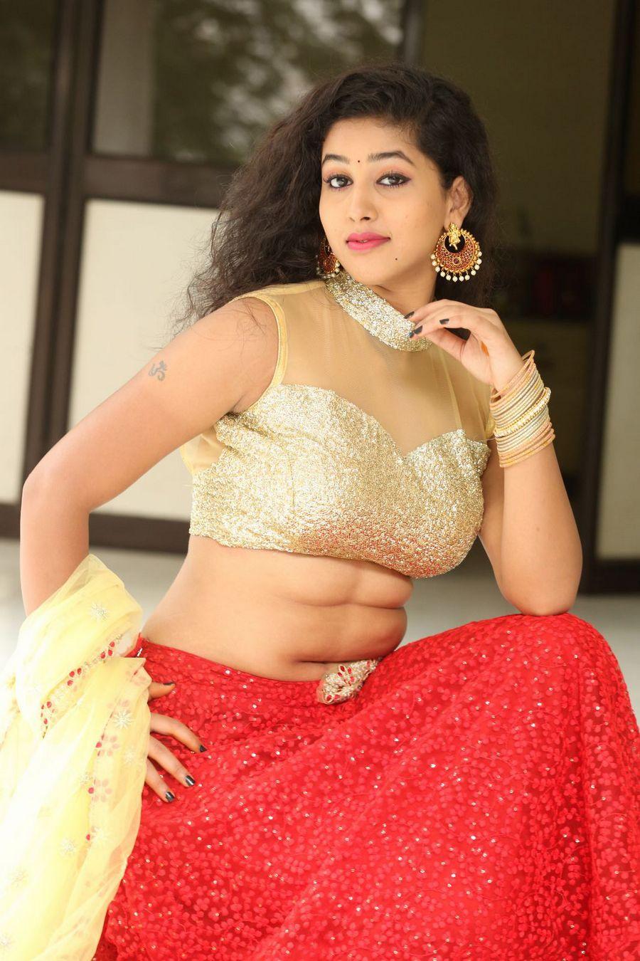 Pavani Sexy Half Saree Stills