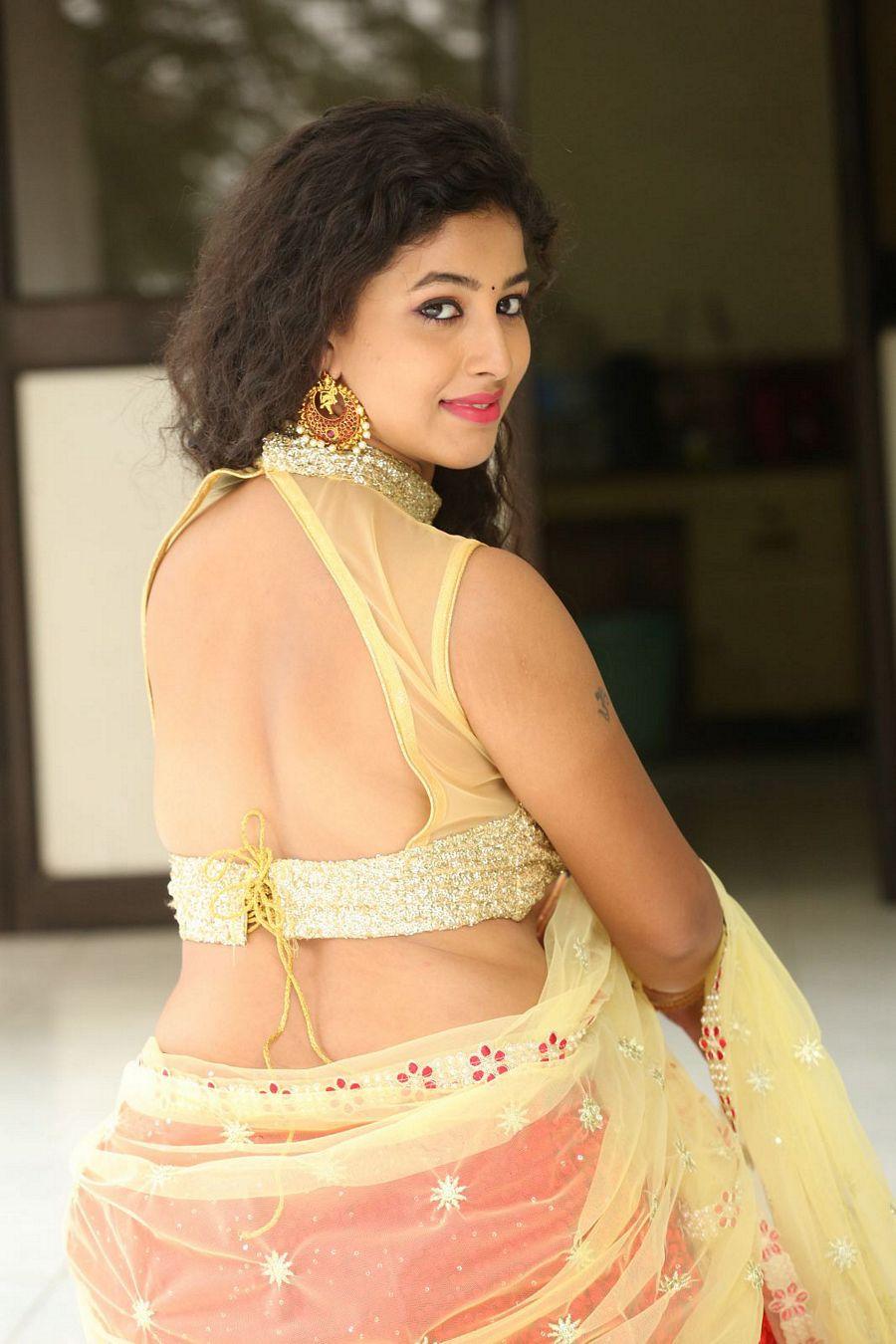 Pavani Sexy Half Saree Stills