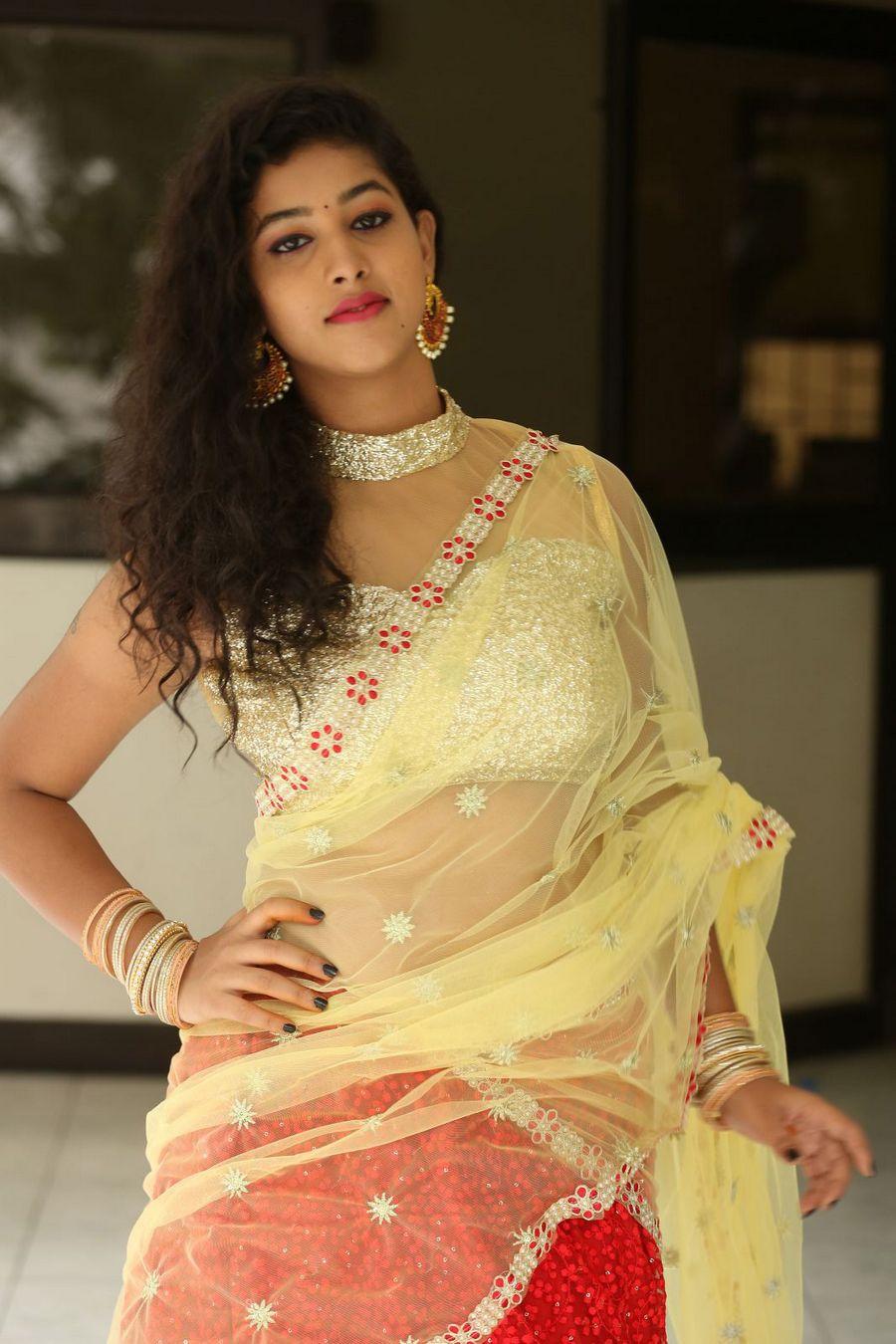 Pavani Sexy Half Saree Stills