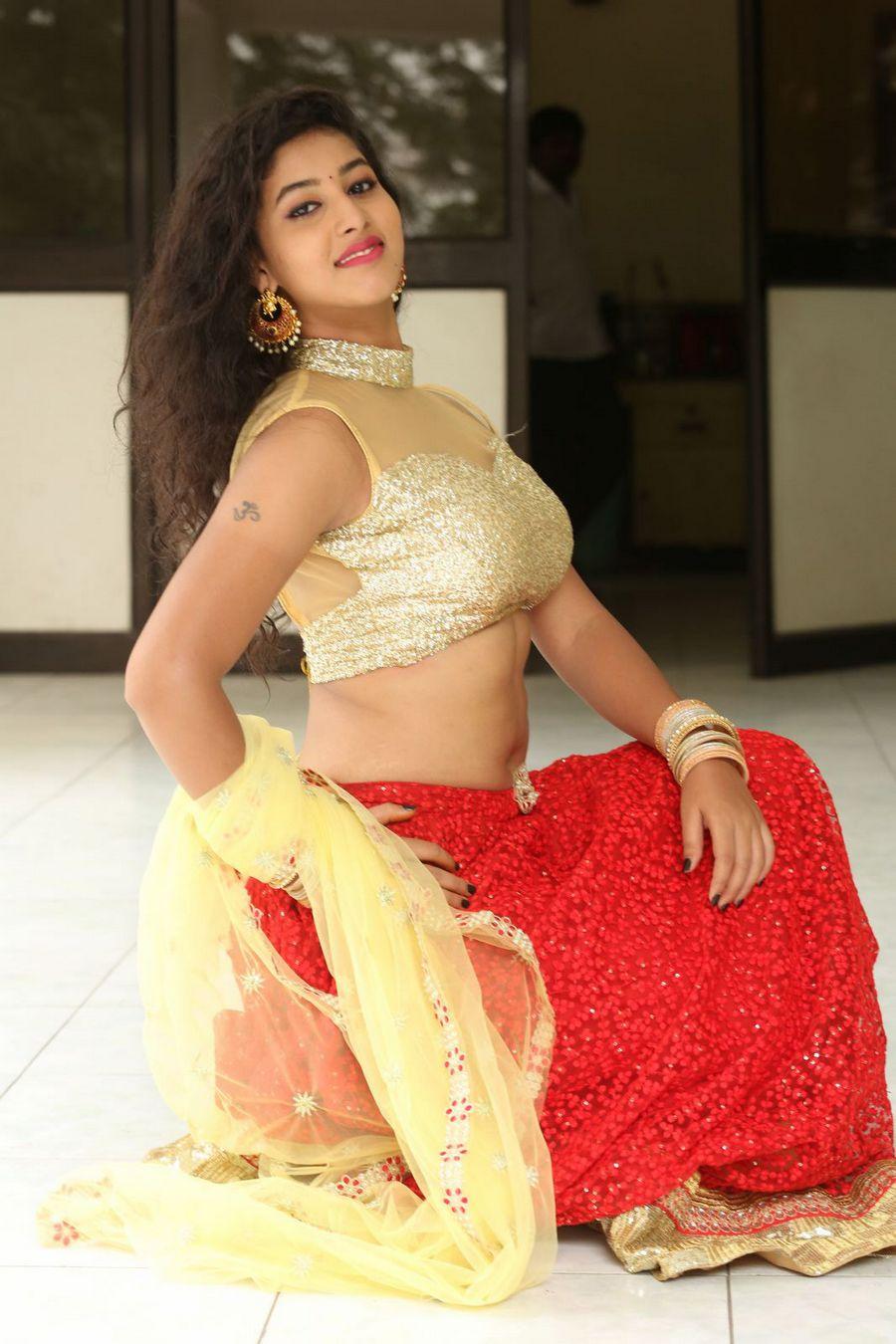 Pavani Sexy Half Saree Stills