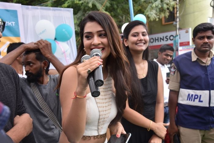 Payal Rajput Opens Celekt Mobile Photos