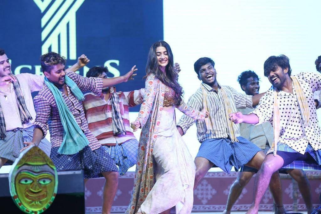 Pooja Hegde Rangasthalam Movie Pre Release Event Stills