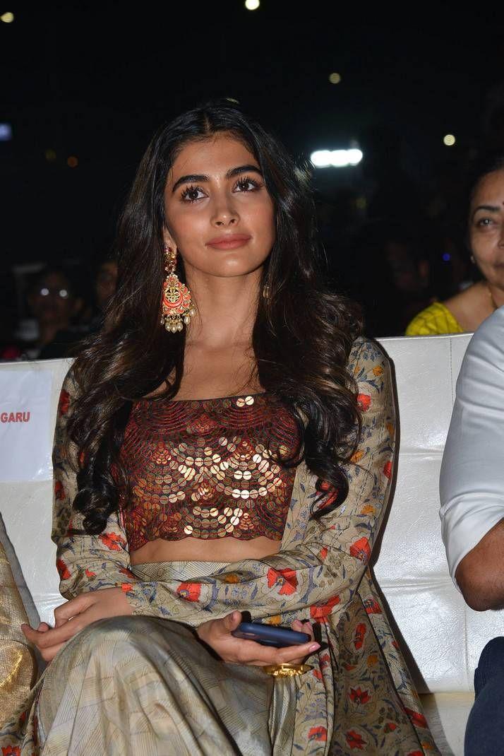 Pooja Hegde Rangasthalam Movie Pre Release Event Stills