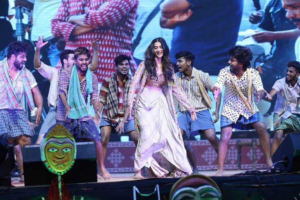 Pooja Hegde Rangasthalam Movie Pre Release Event Stills