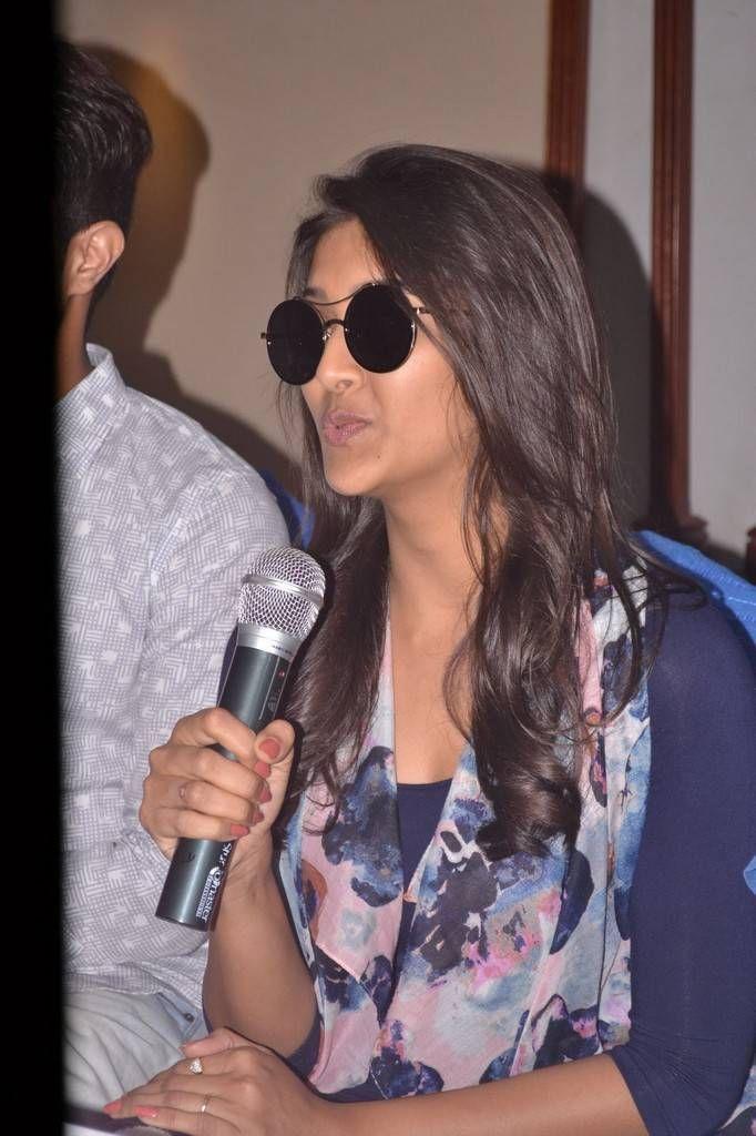 Pooja Jhaveri Stills At Dwaraka Movie Success Tour