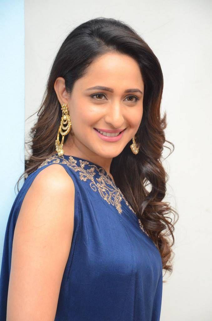 Pragya Jaiswal Stills At Om Namo Venkatesaya Movie Press Meet