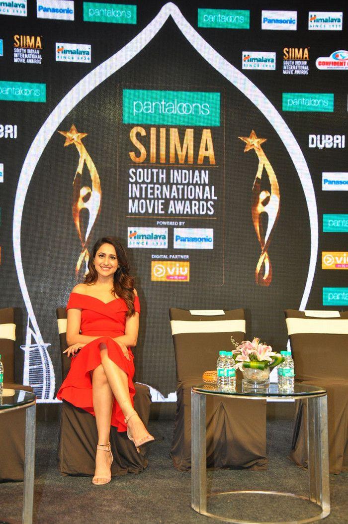 Pragya Jaiswal Stills at Siima Curtain Raiser Event