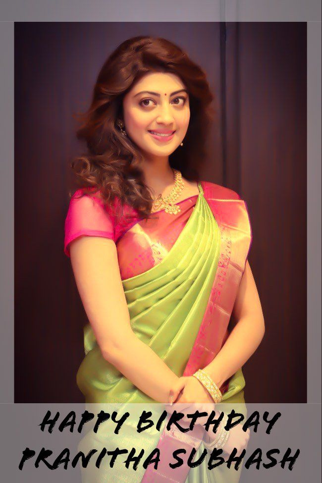 Pranitha Subhash Birthday Wishes Photos