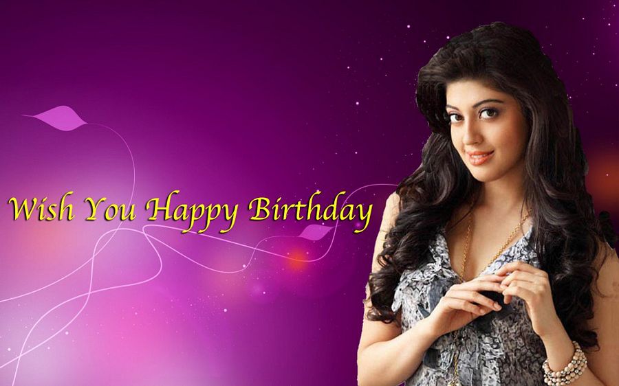 Pranitha Subhash Birthday Wishes Photos