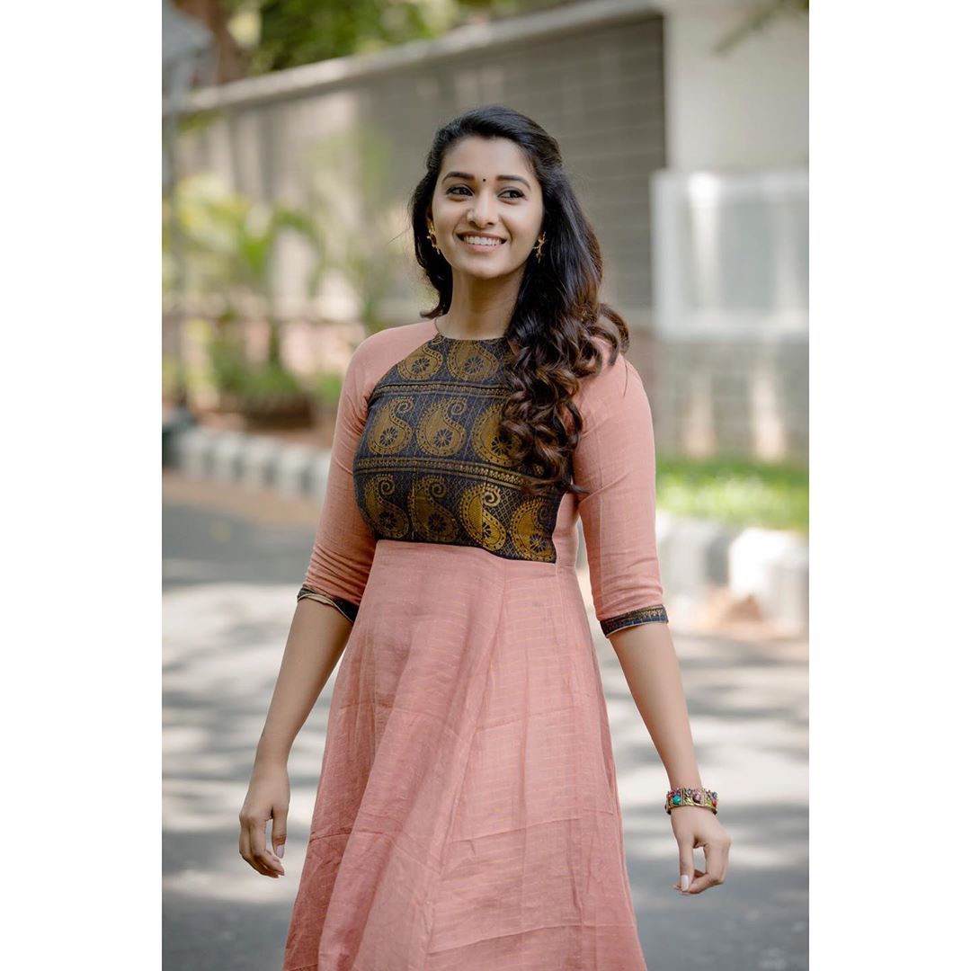 Priya Bhavani Shankar at the promotions of MONSTER