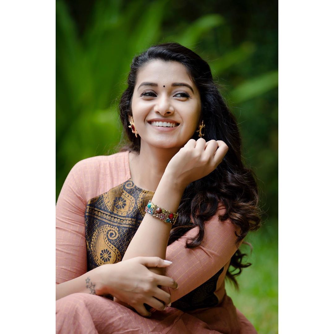 Priya Bhavani Shankar at the promotions of MONSTER