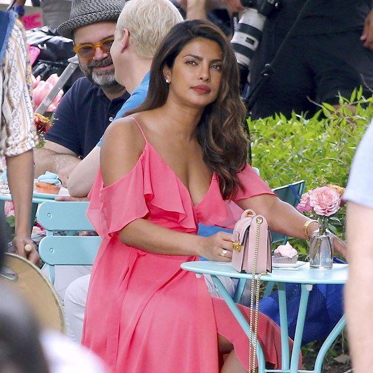 Priyanka Chopra Latest Hot Photos On the sets of Isn't It Romantic Hollywood Movie