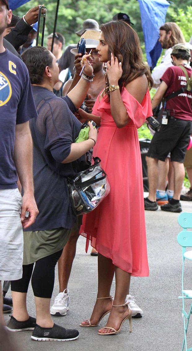 Priyanka Chopra Latest Hot Photos On the sets of Isn't It Romantic Hollywood Movie