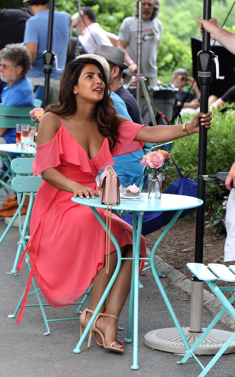 Priyanka Chopra Latest Hot Photos On the sets of Isn't It Romantic Hollywood Movie