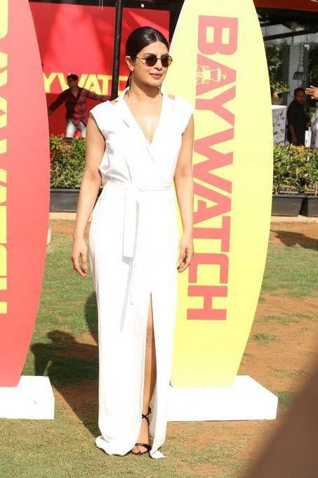 Priyanka Chopra Stills At Baywatch Press Conference