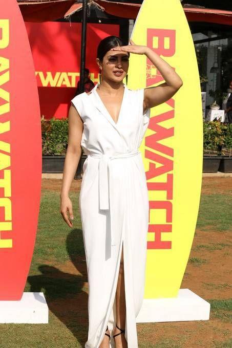 Priyanka Chopra Stills At Baywatch Press Conference