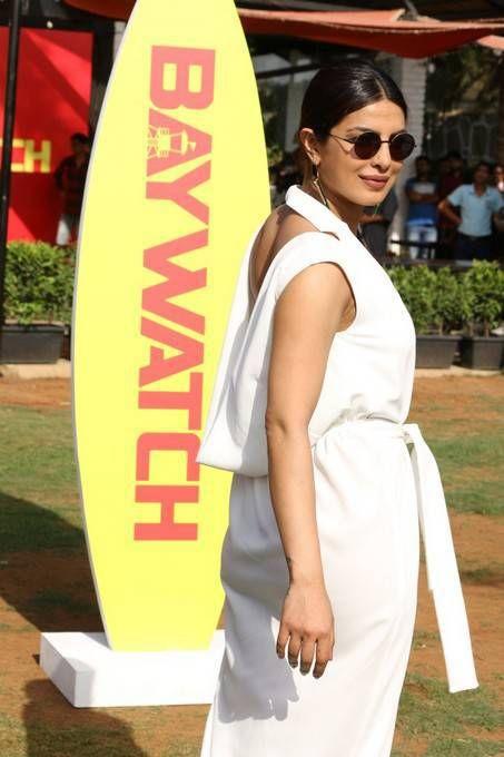 Priyanka Chopra Stills At Baywatch Press Conference