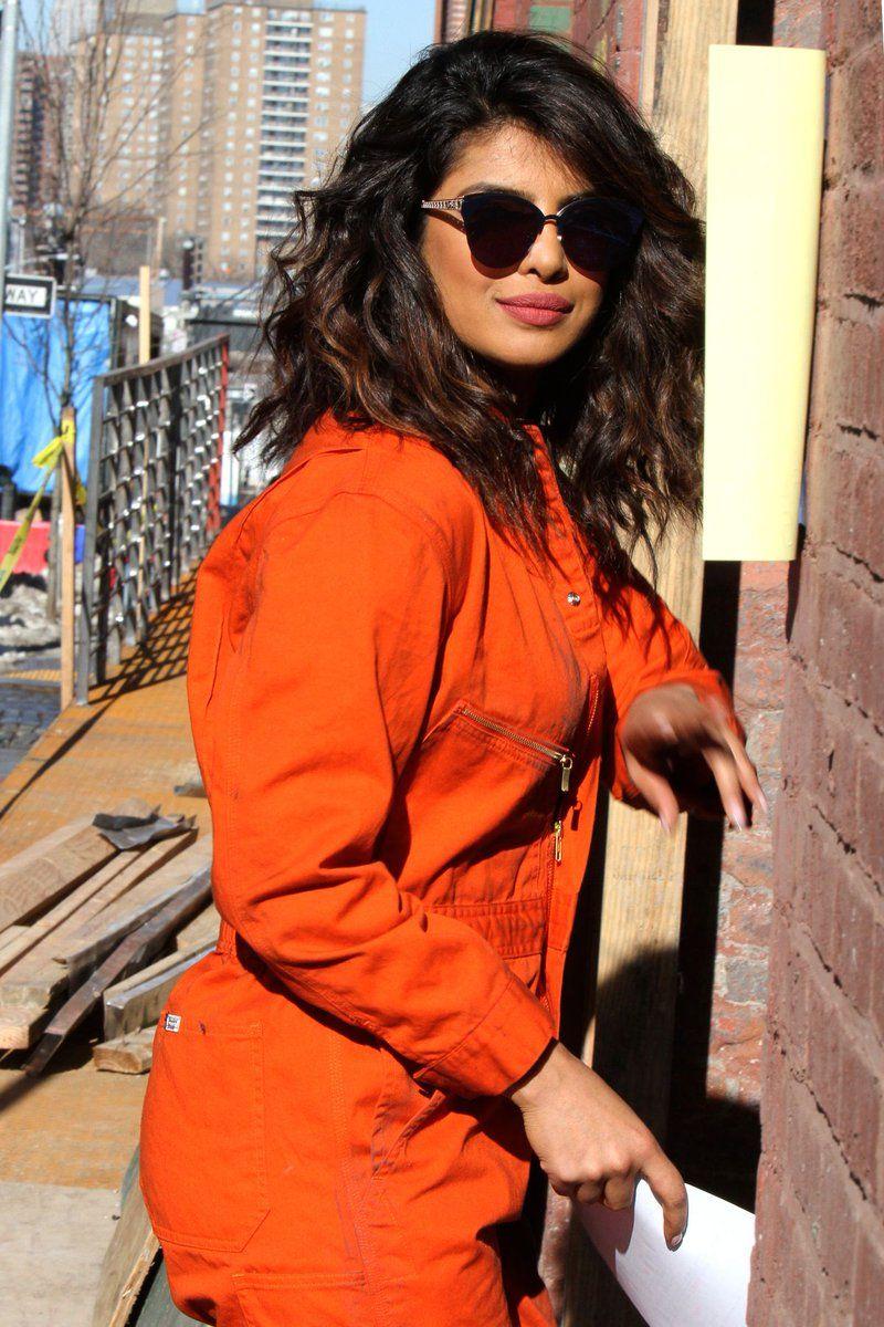 Priyanka Chopra on the sets of Quantico Today Stills