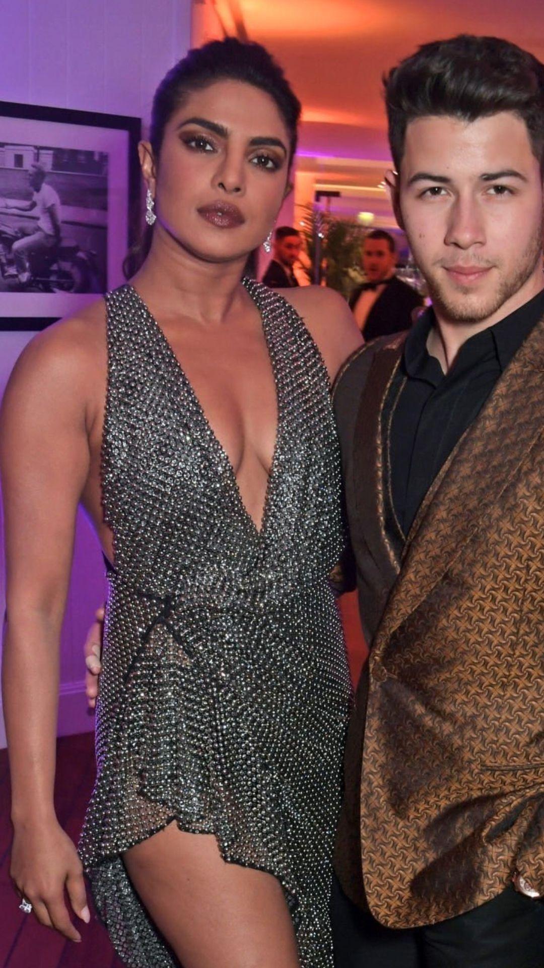  Priyanka Chopra with her Husband Nick Jonas at late night party in Cannes