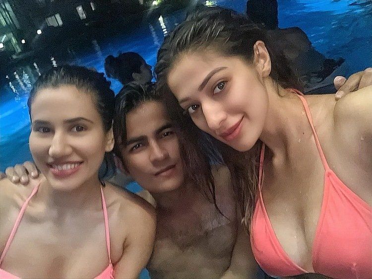 Raai Laxmi Bikini Party Photos