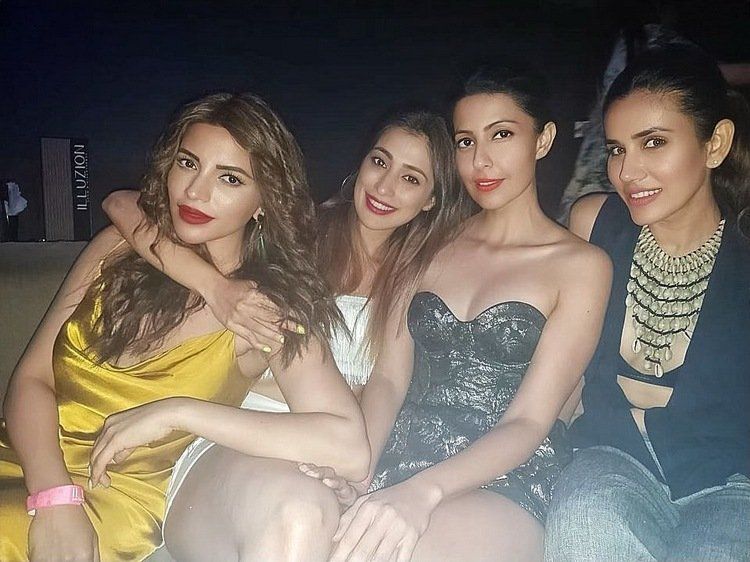 Raai Laxmi Bikini Party Photos