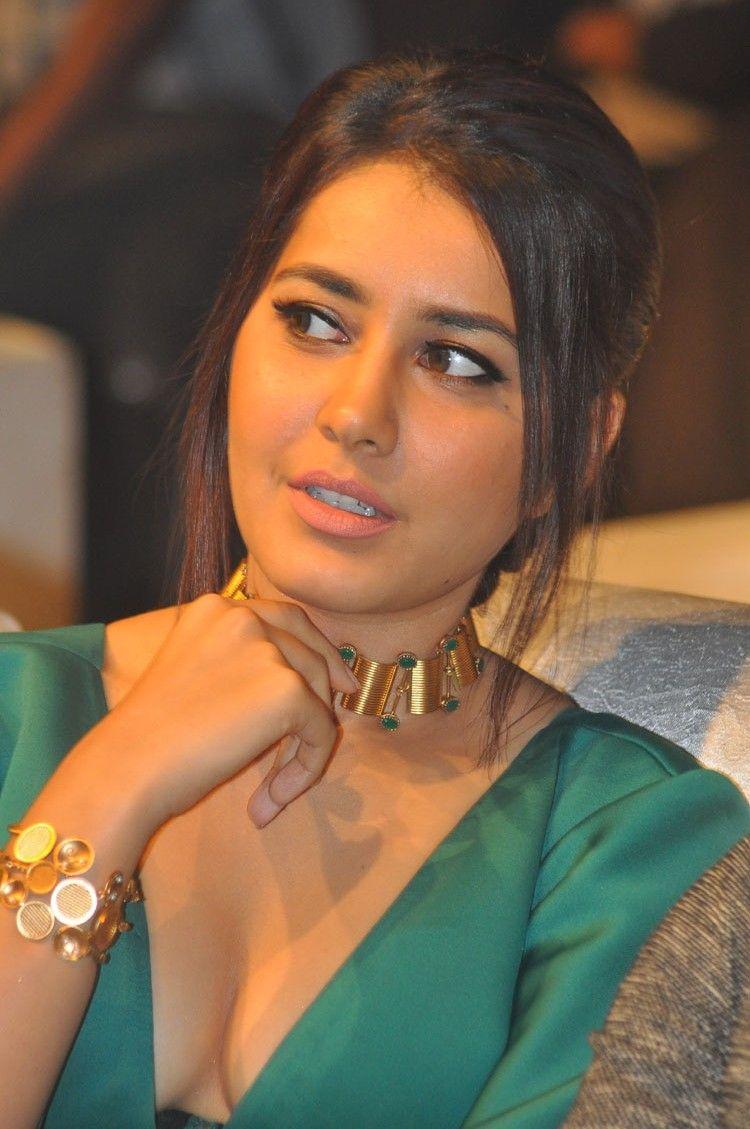 Raashi Khanna Hot Stills at Hyper Movie Audio Launch