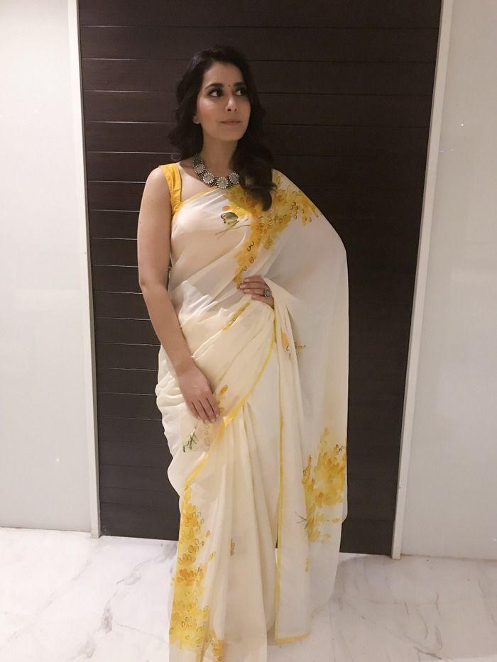 Raashi Khanna Latest Saree Cute Photos