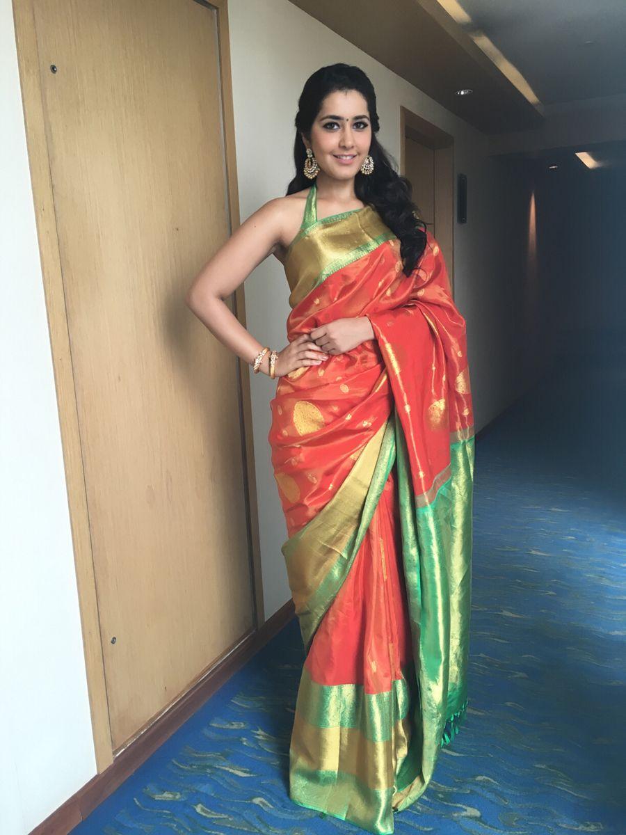 Raashi Khanna Latest Saree Photos