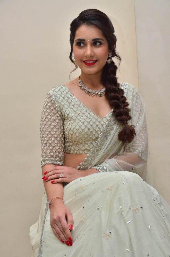 Raashi Khanna Stills at Jai Lava Kusa Pre Release Event