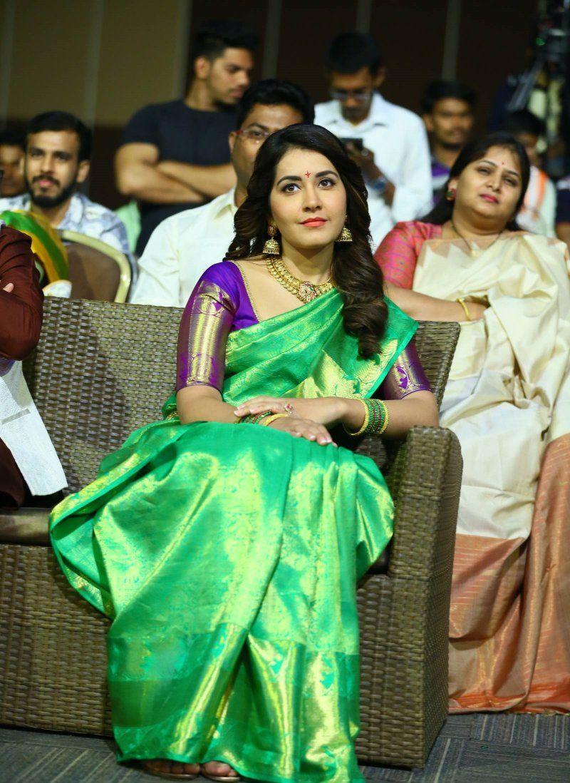 Raashi Khanna Stills at Srinivasa Kalyanam Movie Audio Launch