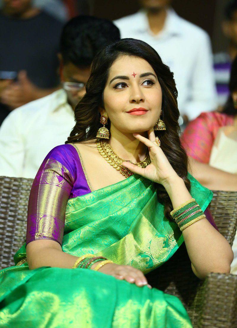 Raashi Khanna Stills at Srinivasa Kalyanam Movie Audio Launch