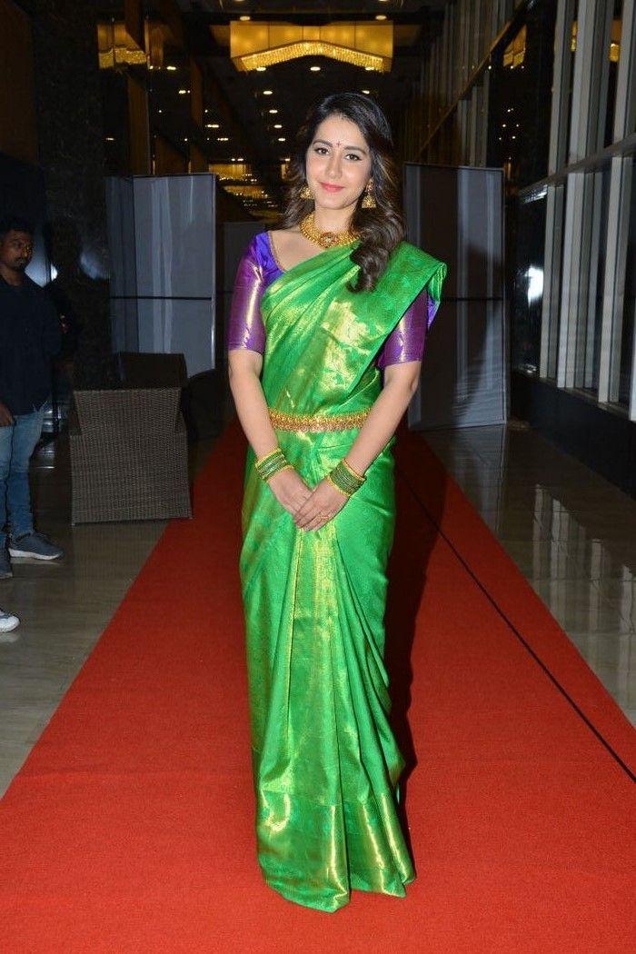 Raashi Khanna Stills at Srinivasa Kalyanam Movie Audio Launch